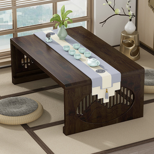 # Bay Window Small Table Solid Wood Foldable Kang Table Household Tatami Low Table Coffee Table Internet Celebrated Tea Room Floor Small Tea