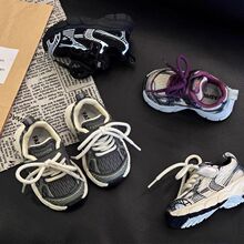 2025秋潮牌小童老爹鞋男女童儿童鞋休闲软底学步宝宝幼儿运动鞋潮