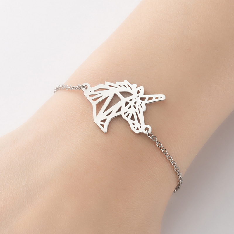 Stainless Steel Fashion Plating Animal No Inlaid Bracelets display picture 1