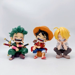 Фигурки One Piece Q-версия 13 см 3 персонажа