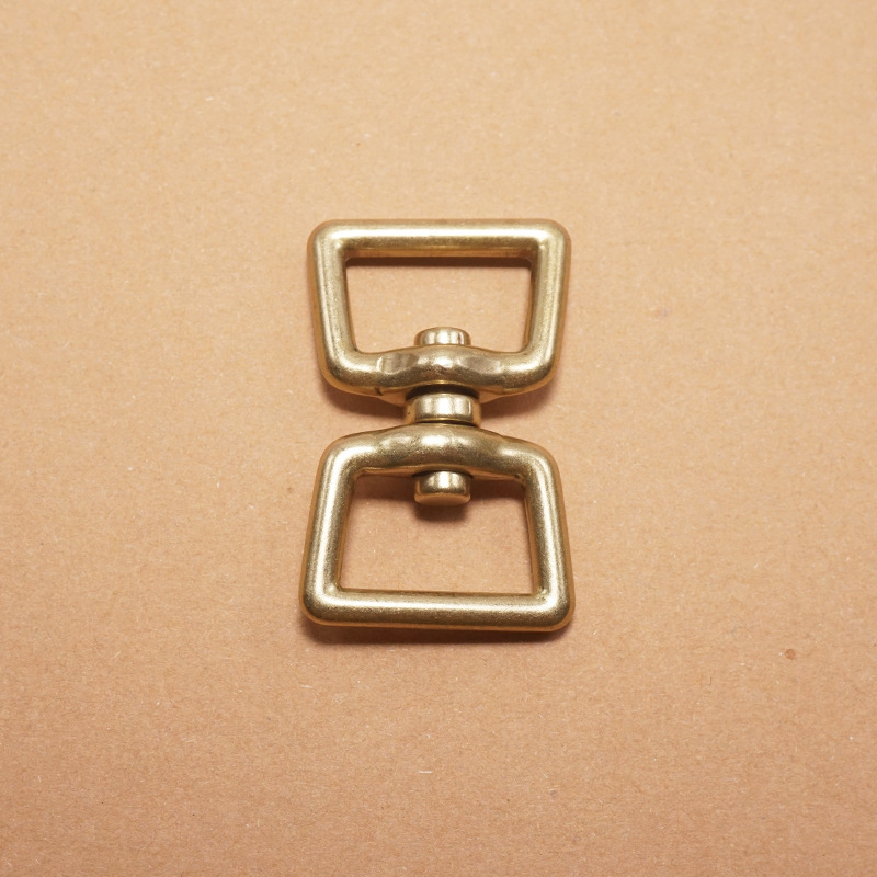 Brass Figure-Eight Buckle, Figure-Eight Ring, Universal Ring, Bidirectional Rotating Ring, Luggage Hardware Accessories, Metal Ring, Bag Shoulder Strap