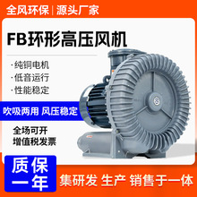 FB-3/2.2KW防爆高压风机管道气体输送氢气沼气输送防爆漩涡风机