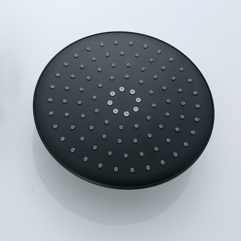The wall-mounted concealed showerhead, top spray connection pipe, concealed showerhead arm, shower pipe, head bracket, and ceiling pipe rod are round and square undefined