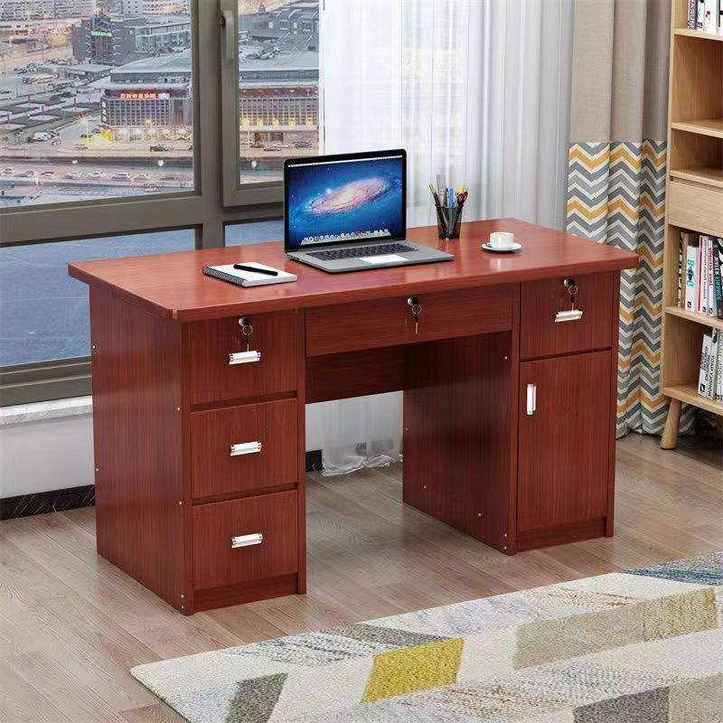 책상 ⧸ 적갈색 [길이 140 폭 70 높이 75cm]