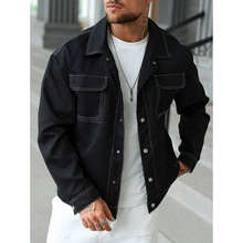 C 76675 Loose cargo denim jackets ���ɹ�װţ�����׿羳��