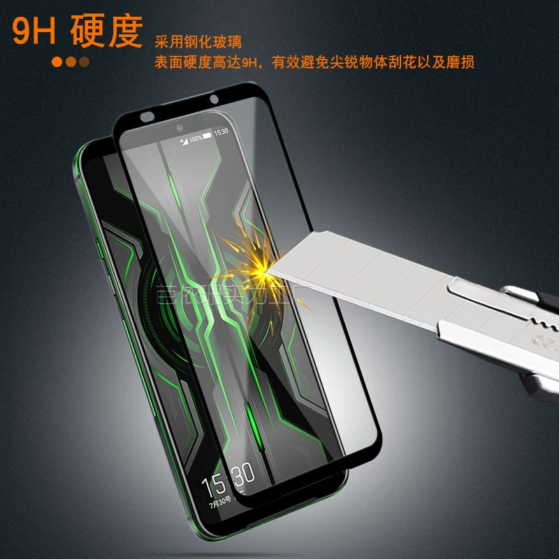 Подходит для Xiaomi Black Shark 2 Pro полноэкранное стекло из нержавеющей стали, защитное стекло для экрана Black Shark 2 Pro 2 PRO с двумя частями