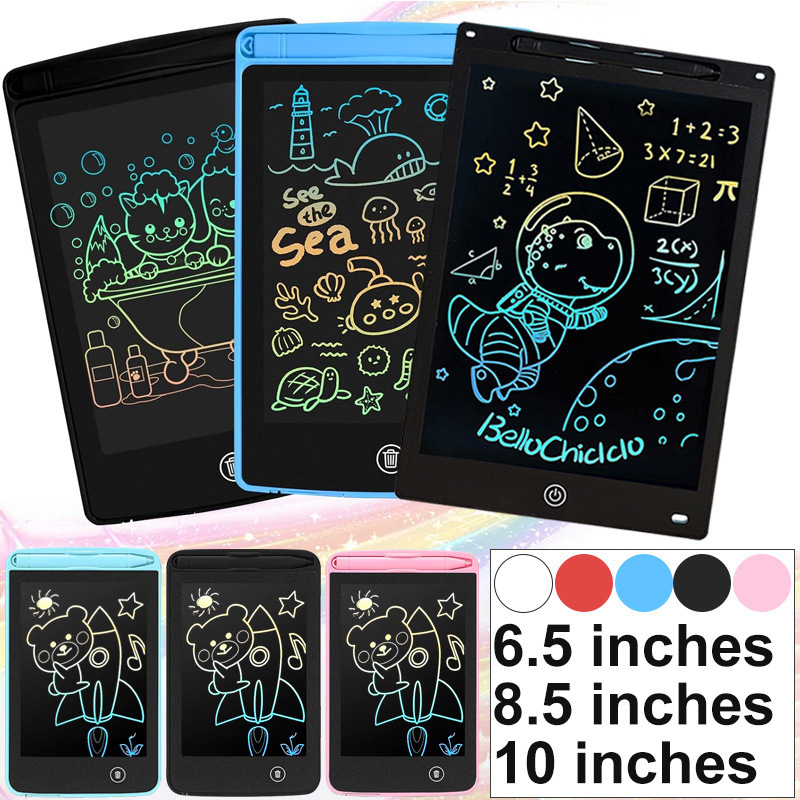 LCD 液晶手書きボード 6.5/ 8.5inch 電子小さな黒板子供用描画ボードライティングボードカラー落書きボード|undefined
