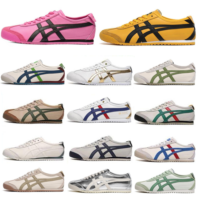 [Classic] One-Piece Drop-Shipping Original Onitsuka Tiger Mexico66 German Training Shoes Couple's Style Thin-Soled Retro Casual Shoes