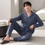 春秋季男士长袖新款家居服