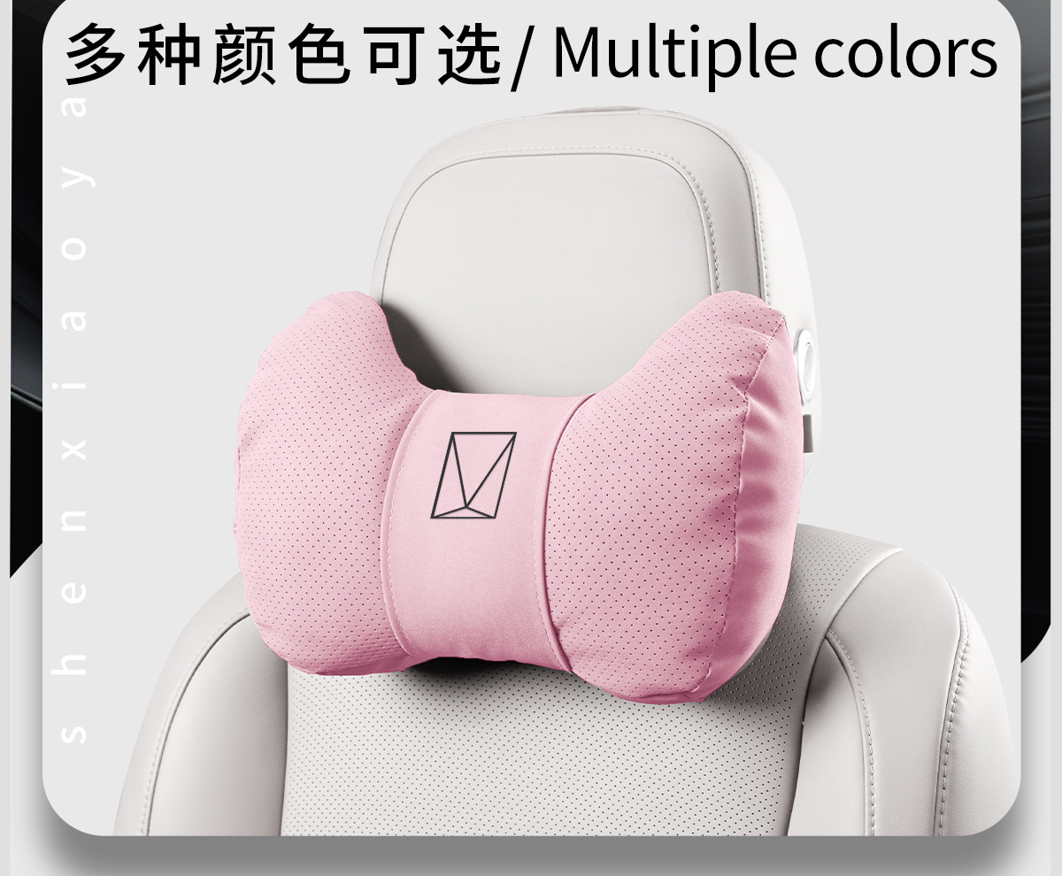Avita 06/07/12 Car Headrest Neck Pillow Seat Back Cushion Car Lumbar Support Waist Protection Interior Supplies
