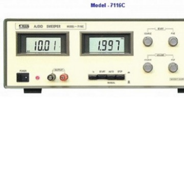 现货优惠供应阳光音频扫频仪7116C   阳光7116C