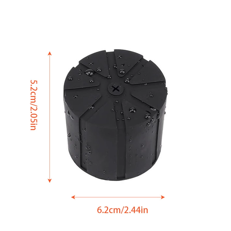 Camera, silicone protective lens, fall protection