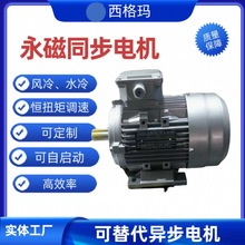 高效永磁同步电机空压机压缩机机械设备用22KW变频调速电动机