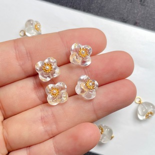 ��ˮ���𻨻��ٵ���DIY����쉋 925�y�Ƕ��ˮ����С����