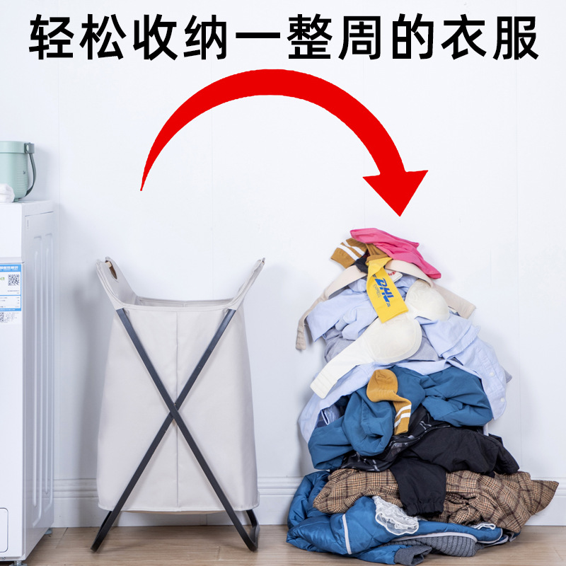 Cesta de lavandería canasta de almacenamiento de lavandería para el hogar canasta de lavandería canasta de almacenamiento de juguete de peluche canasta de lavandería plegable