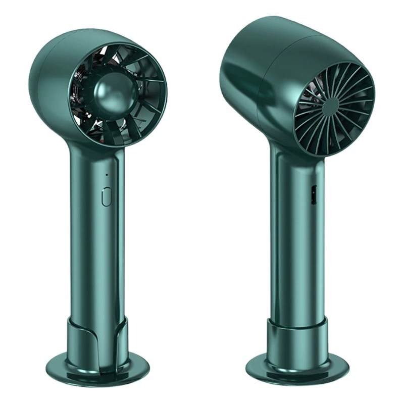Мини-вентилятор Amazon с мощным потоком воздуха, бесшумный, настольный, портативный, перезаряжаемый, с бесщеточным двигателем