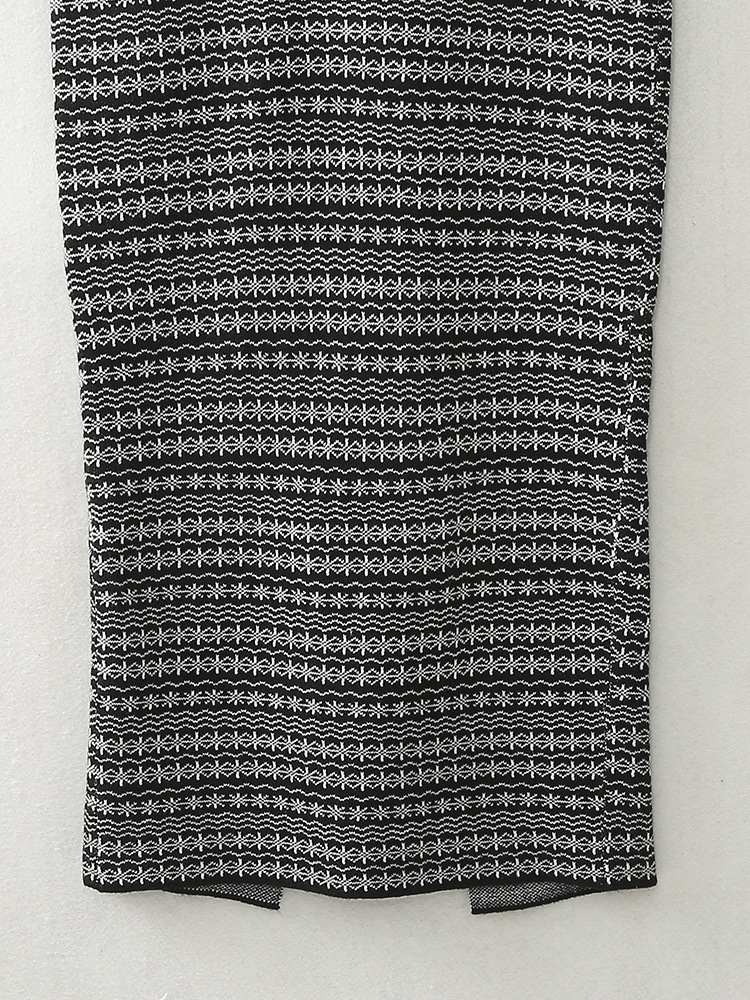 Women's 2024 Summer New Color blocked Striped Strap Slimming Half Skirt Set_voghion.com