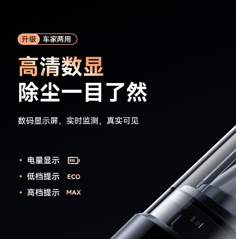 Wireless Car Vacuum Cleaner High Power Brushless Portable Charging Handheld Vacuum Cleaner Blow and Suction Dual Purpose Vacuum