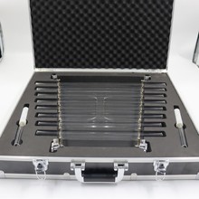 水晶竖琴小号八音石英竖琴瑜伽静心解压打击乐器带琴箱打击棒