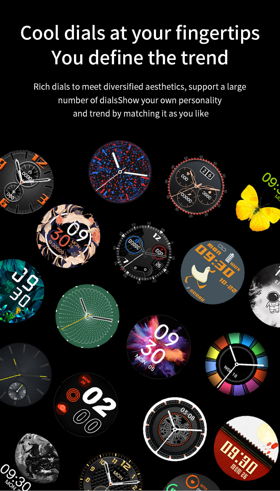LIGE/Smart wasserdichte Uhr, automatische Herzfrequenz-Schlafüberwachung, multifunktionale Fernbedienung, Fotografie, große Reichweite_voghion.com