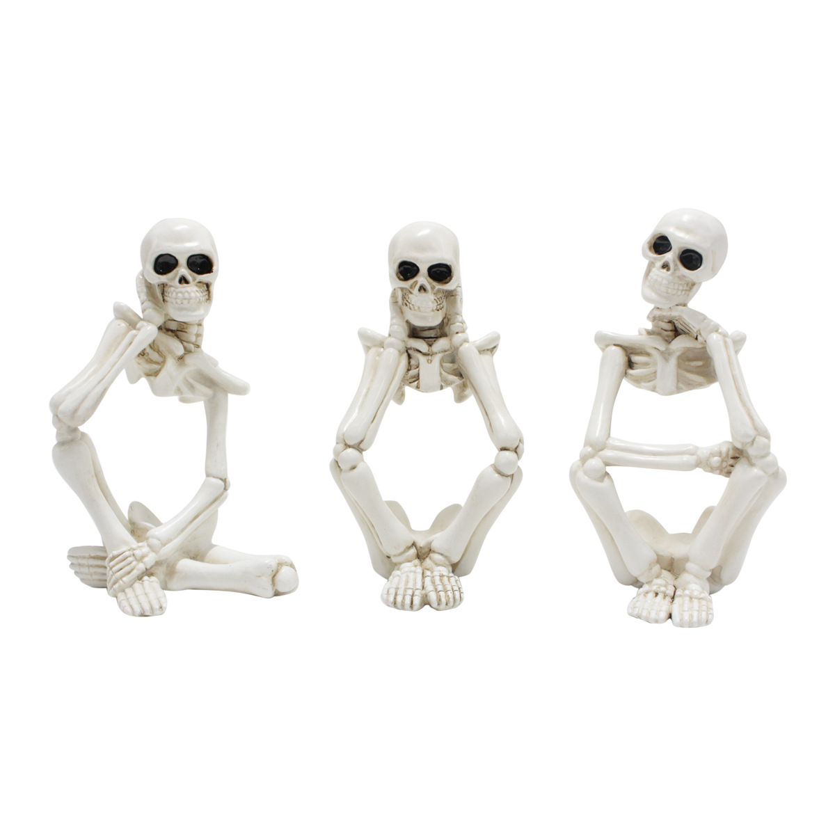 Halloween Big Skull Decoration Simulation Skull Decoration Home Desktop Holiday Atmosphere Decoration 