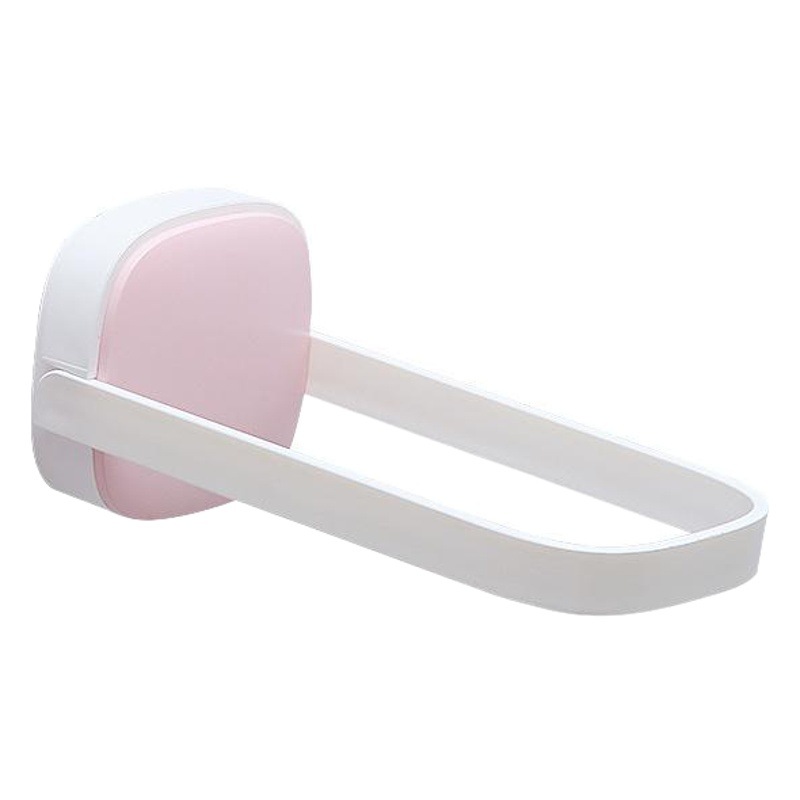 Estante de almacenamiento de percha creativo ajustable almacenamiento perezoso y acabado sin perforaciones estante de almacenamiento de percha de plástico montado en la pared