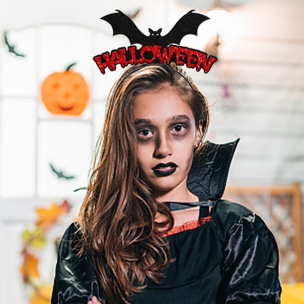 Europa y América nueva decoración del Partido de Halloween Boo diadema fantasma Festival bar fiesta vestir calabaza bat accesorios para el cabello