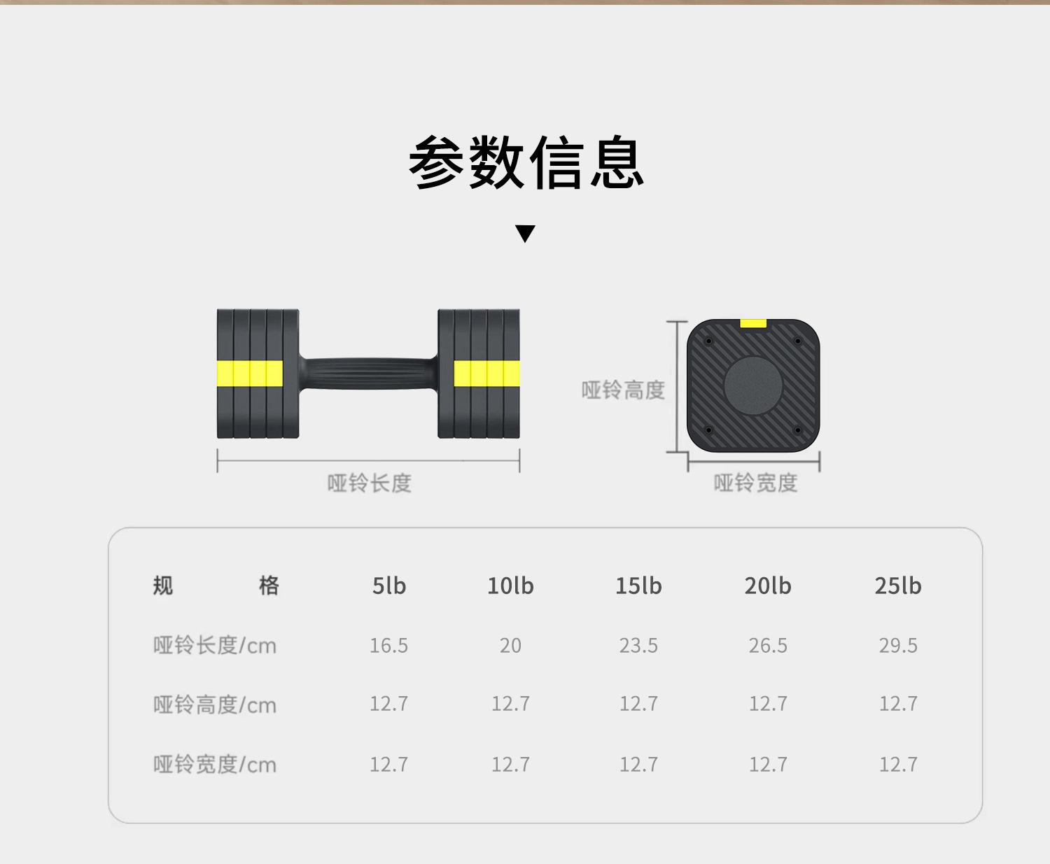 Adjustable Dumbbells Solid Cast Iron Plates Men Women Home Fitness Equipment Set