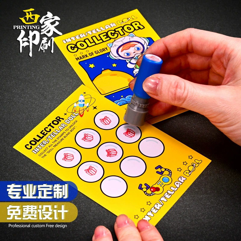 Кросс-граничные карты Xijia, английские штампованные карты, кастомизация, экспорт, физические магазины, кастомизация карт, благодарственные открытки, печать небольших карт