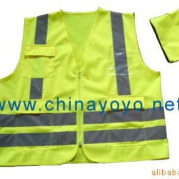 供应高可见度安全背心 安全马夹 EN ISO 20471