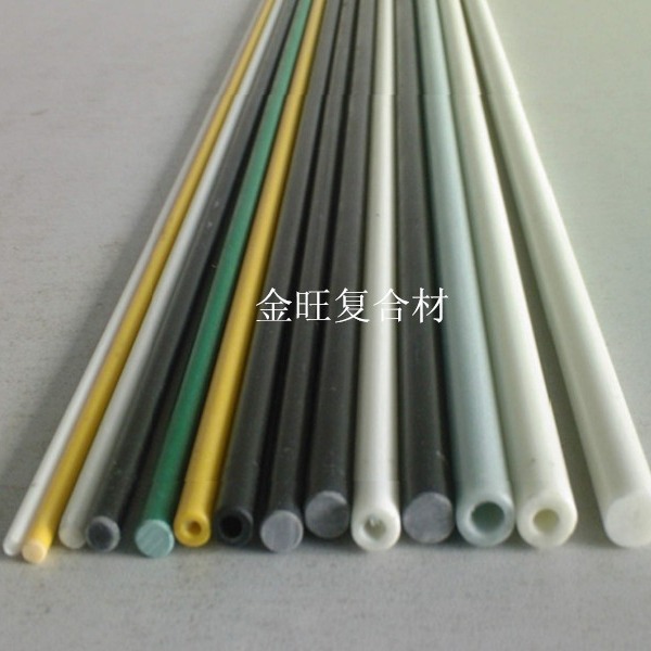 玻璃纤维管厂家  高强度，高韧性旗杆，箱包用拉挤玻璃钢棒