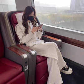 秋季感运动服套装女气质宽松假两件连帽卫衣时尚阔腿裤两件套