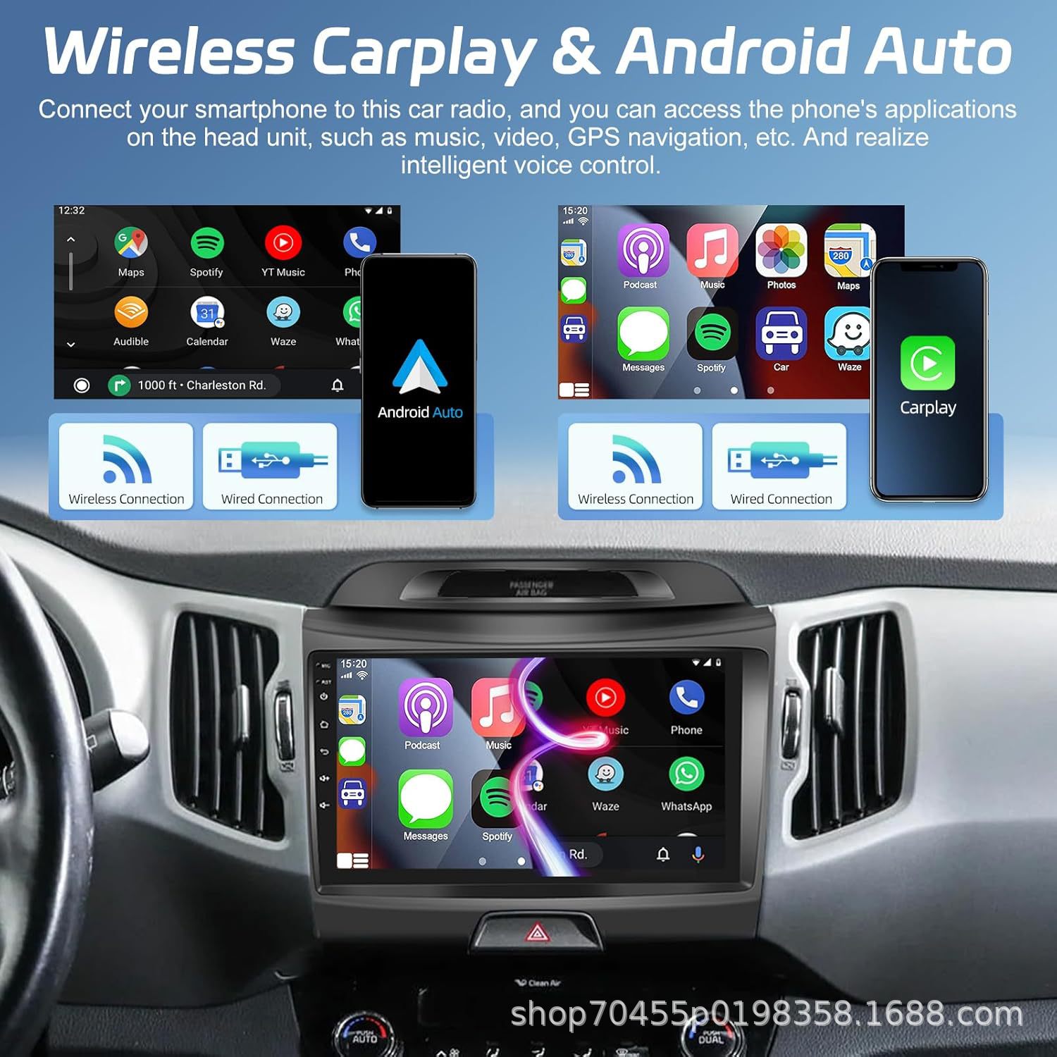 Suitable for 11-16 Kia Kia Sportage Android Central Control Large Screen Car Gps Navigation