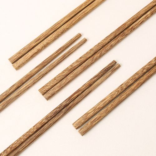 National trend chicken wing wood chopsticks wholesale household solid wood chopsticks 25CM Chinese wood tableware no paint no wax
