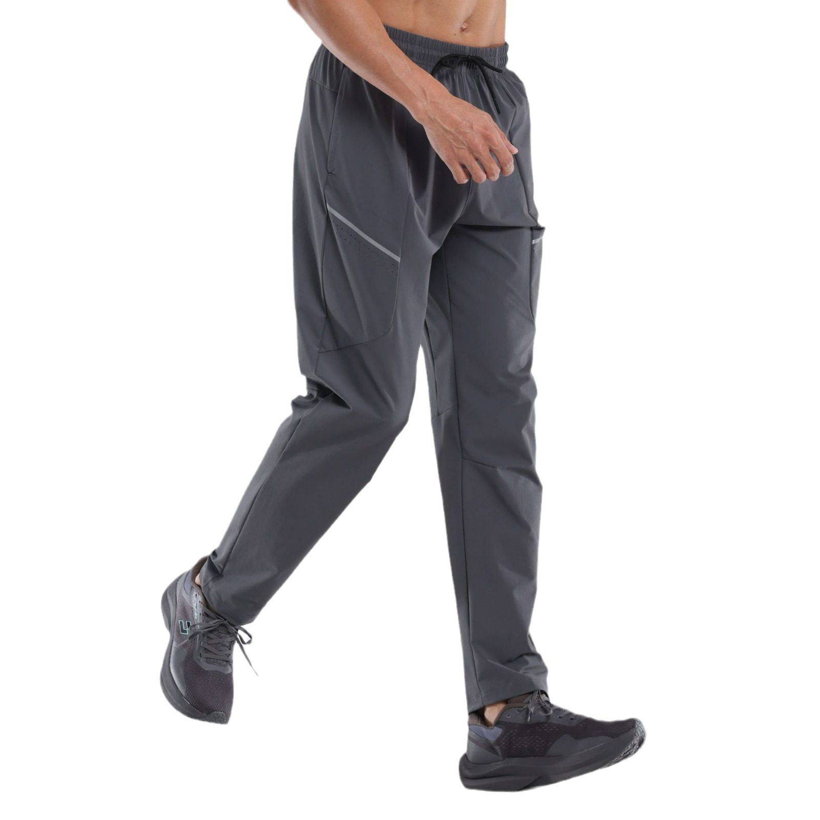 Pantalones de pájaros de secado rápido al aire libre, pantalones de montaña impermeables para hombres, pantalones deportivos elásticos transpirables casuales, pantalones sueltos