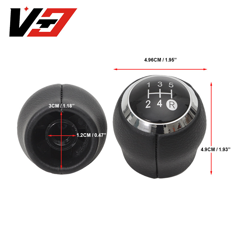 Toyota – Cab and accessories Knob 12mm - black