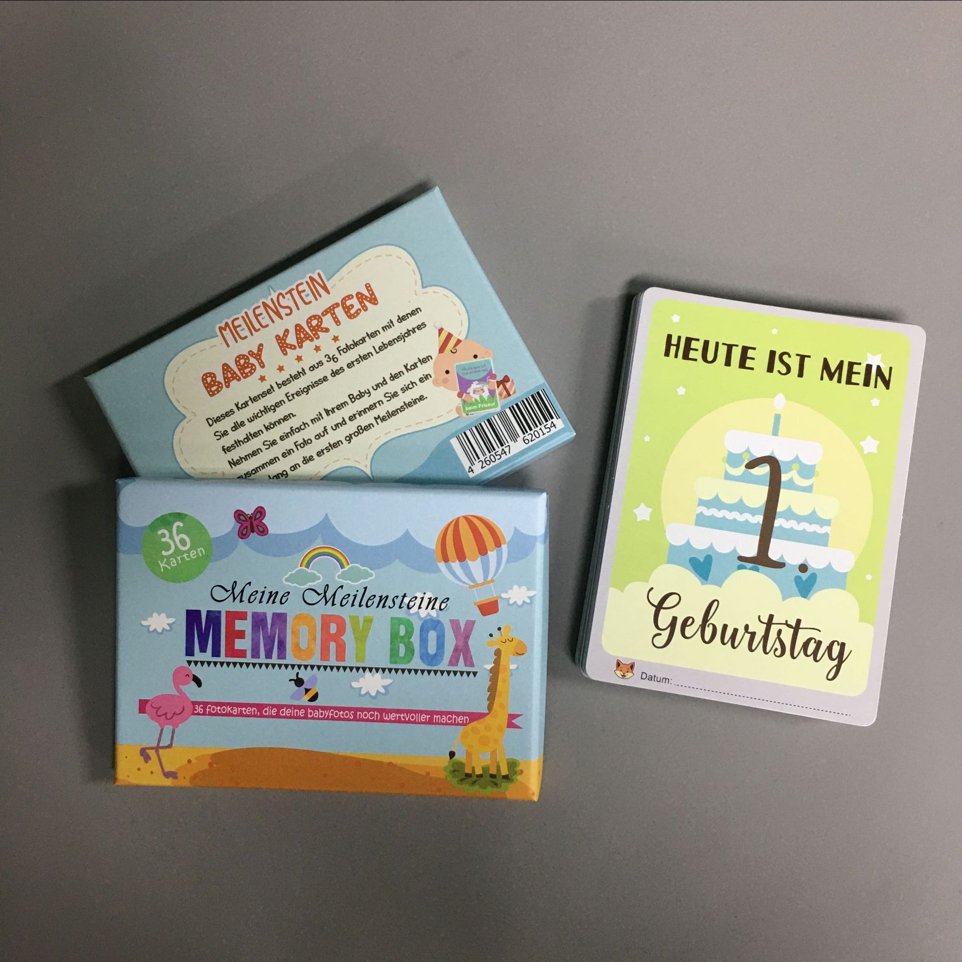 Baby Memory Box手工盒儿童卡片包装礼品盒-手工礼品盒