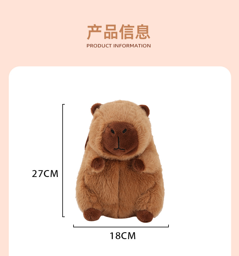 Cute Car Tissue Box Hanging Type Creative Capybara Car Tissue Box Car Tissue Hanging Bag Tissue Pack