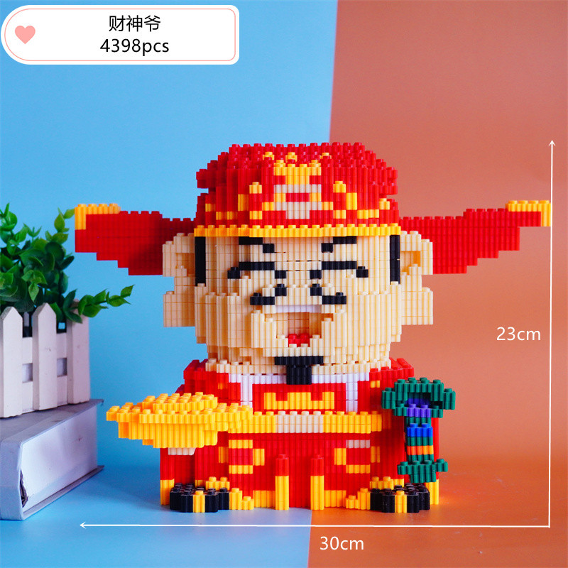 CLS Trendy Le Sen pequeños gránulos ensamblados bloques de construcción Linabel rompecabezas juguetes para niños regalos para niños y niñas