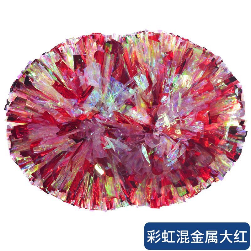 Porristas Bola de flores porristas mano flor mano sacudida flor danza rendimiento mano flor porristas flor bola de color rendimiento