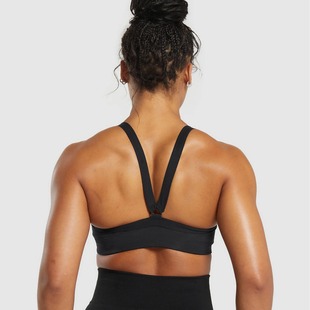 European and American Cross-Border Sports Vest for Women with Breast Pads, V-Shaped Beautiful Back Wrap, Strong Naked Feeling Fitness Yoga Wear