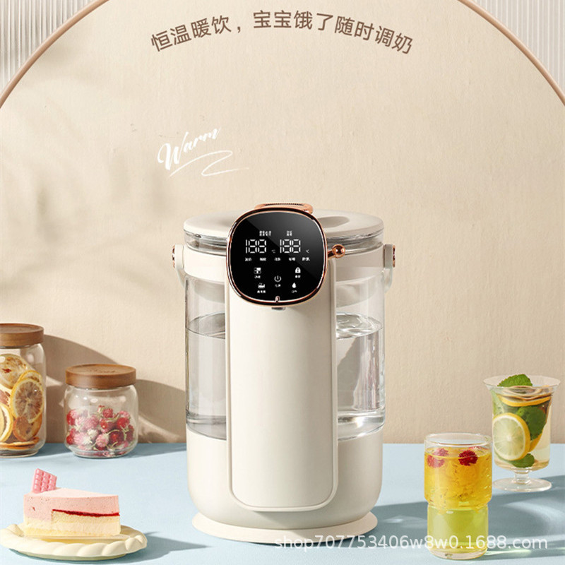 Yierwei electric kettle constant temperature household intelligent automatic kettle insulation integrated glass boiling water