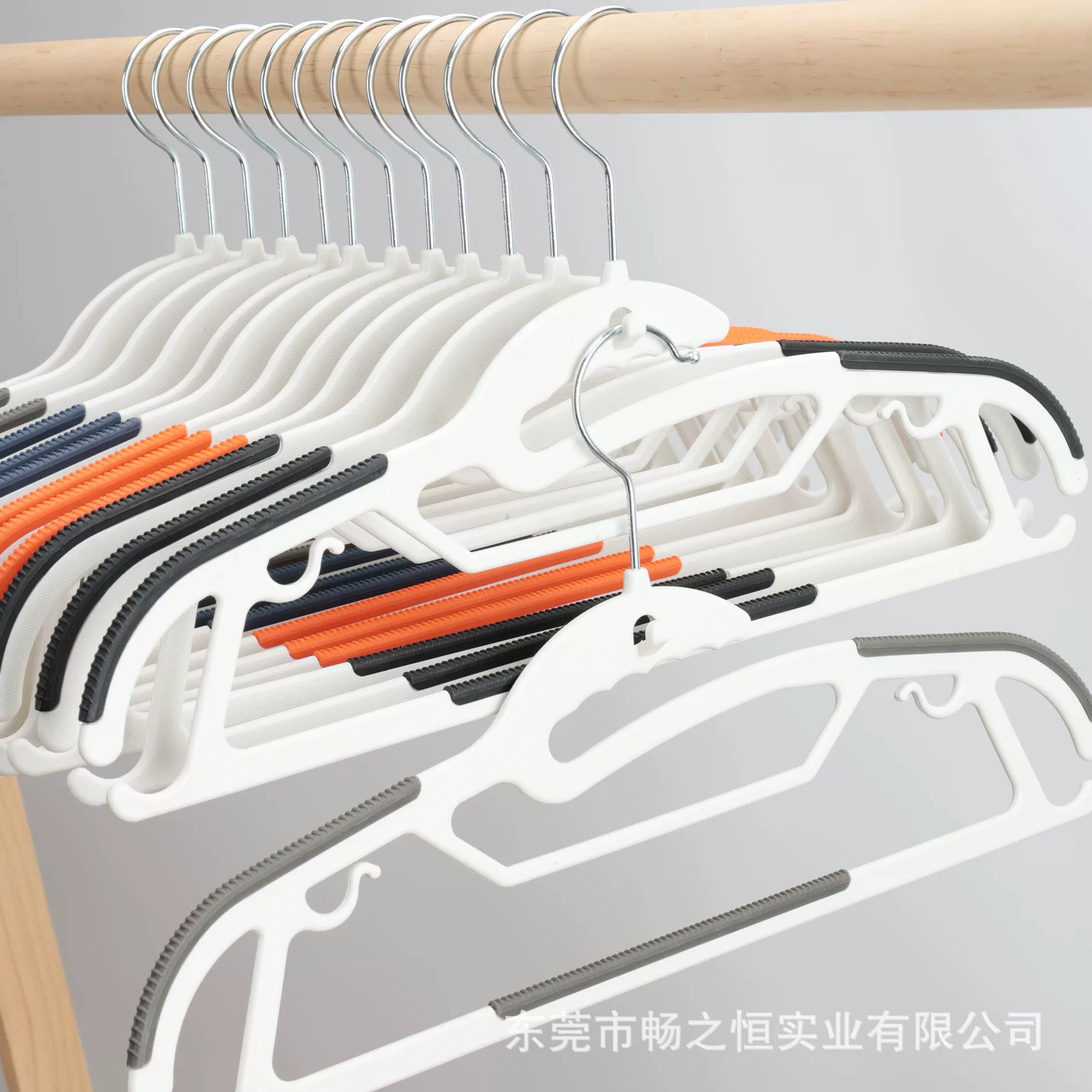 ✅(Оптовая продажа) Грубые сухие и влажные пластиковые нескользящие вешалки многофункциональные бытовые брюки