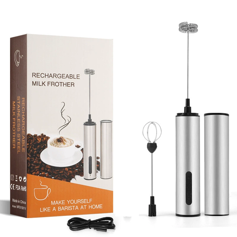 Handheld electric cream coffee mixing stick, breast pump