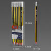 Pencil for elementary school students, set, eraser, wholesale