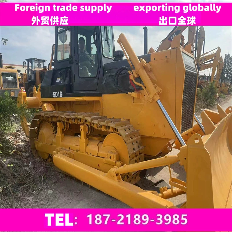 Подержанный в употреблении 160 220 320 Бульдозер для внешней торговли Прямые продажи SHANTUI Горный толчок SD16 SD22 SD32 Бульдозер