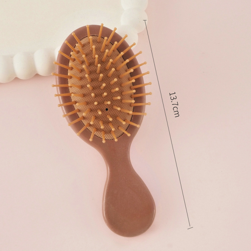 マカロンエアバッグコーム学生ポータブルヘアコーム女性のポータブルエアクッションコームマッサージコーム家庭用ヘアコーム小さなコーム|undefined