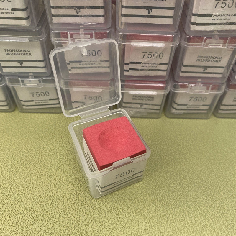 Nuevo producto TP7500 polvo de chocolate Snooker mono grano profesional chino aceite seco palo polvo de billar