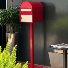 金属户外出口信报箱室外防雨水邮箱别墅快递箱小区快递箱