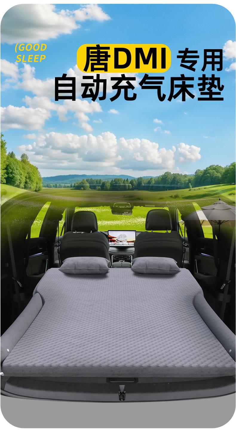 Byd Tang Dmi Trunk Bed Car Inflatable Mattress Ev25 Car Rear Sleeping Pad Sleeping Artifact Suv